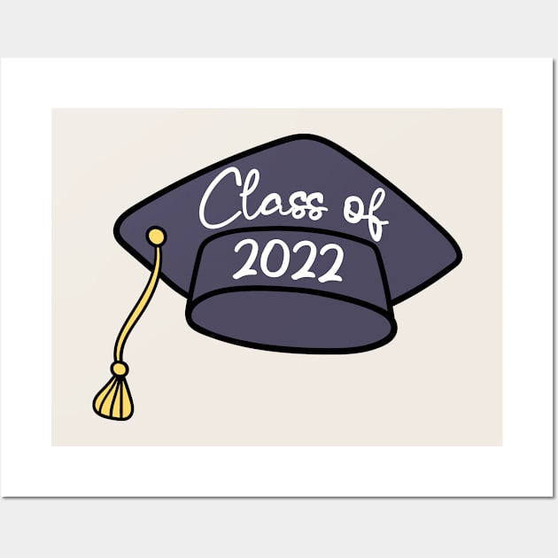 Graduation Class of 2022 Senior Wall Art by RetroDesign